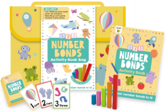 Bright Bee Number Bonds Activity Book Bag