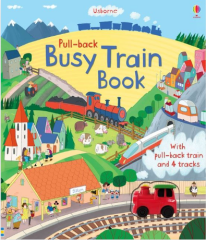 Pull-back Busy Train Book